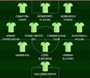 TOP 11 - 8° GIORNATA
